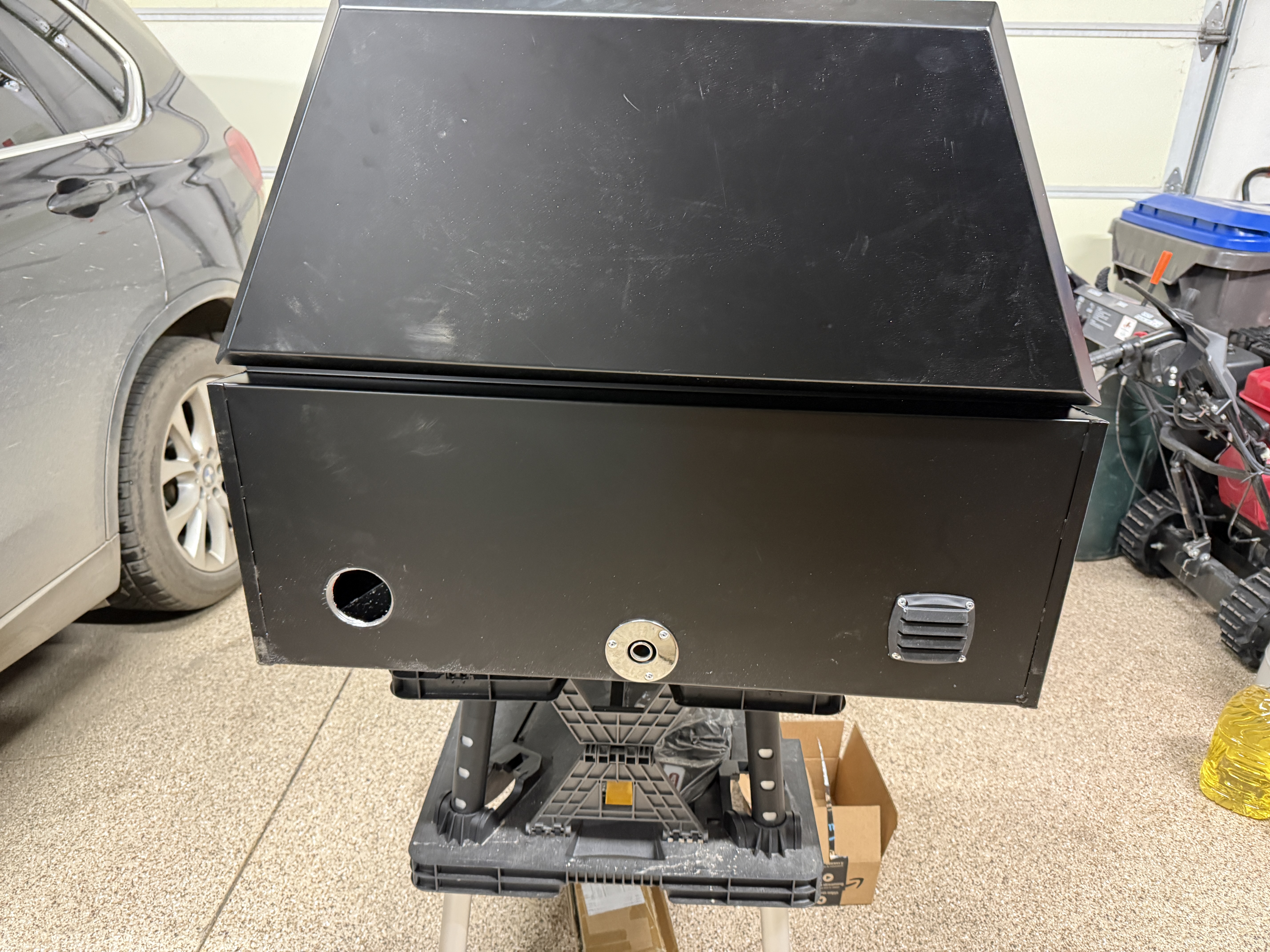 Tongue box construction details