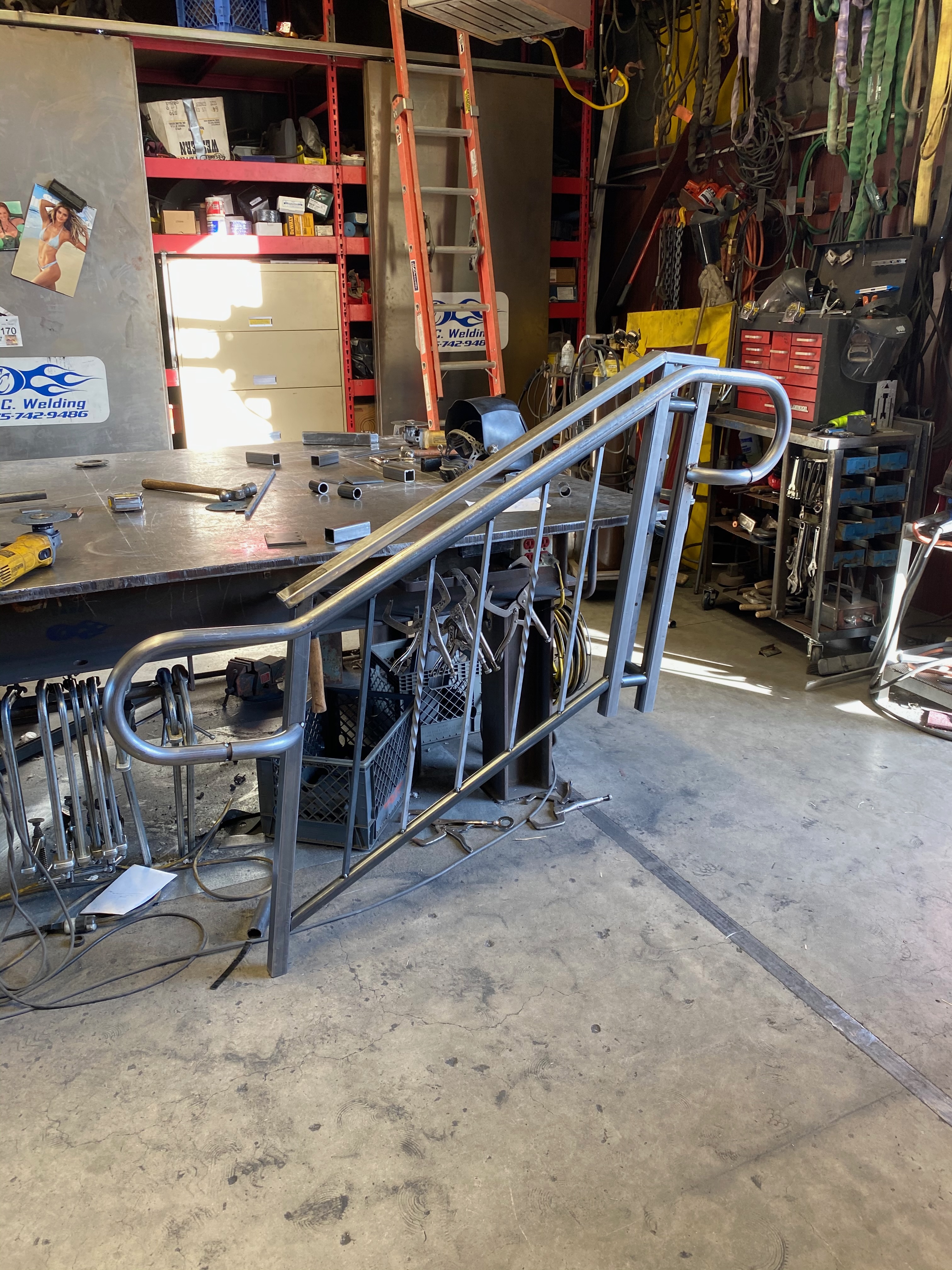 Stair Railing Fabrication